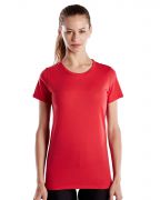 US Blanks Ladies 4.3 oz 100% Cotton Made in USA Short Sleeve Crew T-Shirt
